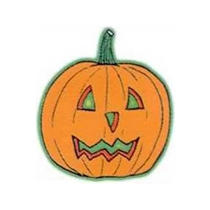 Temporary Tattoos (tm) - Stock, Non Toxic, Hypoallergenic 2" X 2" Jack O' Lantern Glow Tattoo