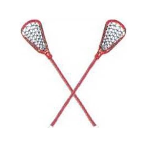 Temporary Tattoos (tm) - Stock, Non Toxic, Hypoallergenic, 2" X 2" Lacrosse Sticks Tattoo Is Fda Certified