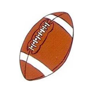 Temporary Tattoos (tm) - Stock, Non Toxic, Hypoallergenic 2" X 2" Football Tattoo Is Fda Certified