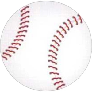 Temporary Tattoos (tm) - Stock, Non Toxic, Hypoallergenic 2" X 2" Baseball Tattoo Is Fda Certified