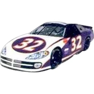 Temporary Tattoos (tm) - Stock, Non Toxic, Hypoallergenic, 2" X 2" Race Car Tattoo, Fda Certified