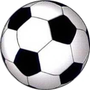 Temporary Tattoos (tm) - Stock, Non Toxic, Hypoallergenic 2" X 2" Soccer Ball Tattoo Is Fda Certified