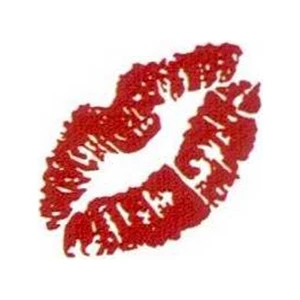 Temporary Tattoos (tm) - Stock, Non Toxic, Hypoallergenic 2" X 2" Red Lips Tattoo, Fda Certified