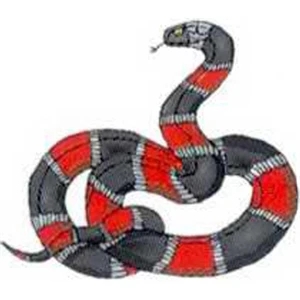 Temporary Tattoos (tm) - Stock, Non Toxic, Hypoallergenic 2" X 2" Snake Tattoo Is Fda Certified