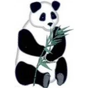 Temporary Tattoos (tm) - Stock, Non Toxic, Hypoallergenic 2" X 2" Panda Tattoo Is Fda Certified