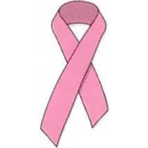 Temporary Tattoos (tm) - Stock, Non Toxic, Hypoallergenic, 2" X 2" Pink Awareness Ribbon Tattoo