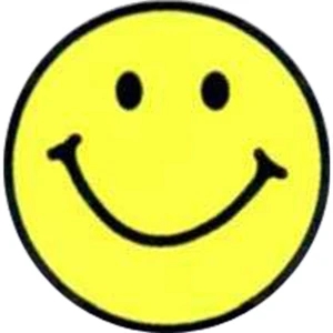 Temporary Tattoos (tm) - Stock, Non Toxic, Hypoallergenic 2" X 2" Happy Face Tattoo Is Fda Certified