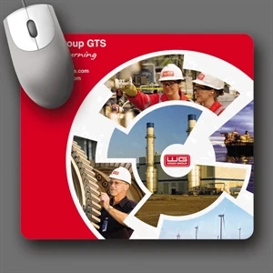 Origin'l Fabric (r) - 7.5"x8.5"x1/4"-antimicrobial Fabric Surface Mouse Pad-5-day; Rush: 24hr,1,2,or 3-day