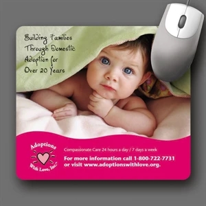 Origin'l Fabric (r) - 7.5"x8.5"x3/16"-antimicrobial Fabric Surface Mouse Pd-5-day; Rush: 24hr,1,2,or 3-day