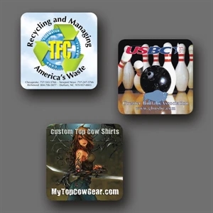 Origin'l Fabric (r) - 3.6"x3.6"x1/8"-heavy Duty Fabric Surface Coaster-5-day; Rush: 24 Hour,1,2,or 3-day