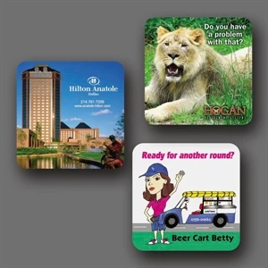 Origin'l Fabric (r) - 4"x4"x1/8"-heavy Duty Fabric Surface Coaster-5-day; Rush: 24 Hour,1,2,or 3-day