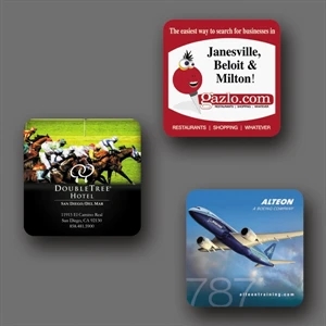 Origin'l Fabric (r) - 3.6"x3.6"x1/16"-heavy Duty Fabric Surface Coaster-5-day; Rush: 24 Hour,1,2,or 3-day