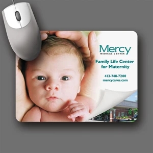 Origin'l Fabric (r) - 6"x8"x1/16"-antimicrobial Fabric Surface Mouse Pad-5-day; Rush: 24hr,1,2,or 3-day