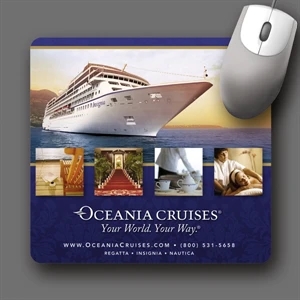 Origin'l Fabric (r) - 7.5"x8"x1/16"-antimicrobial Fabric Surface Mouse Pad-5-day; Rush: 24hr,1,2,or 3-day
