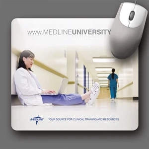 Origin'l Fabric (r) - 7.5"x8.5"x1/16" Antimicrobial Fabric Surface Mouse Pad 5-day;rush:24hr,1,2,or 3-day