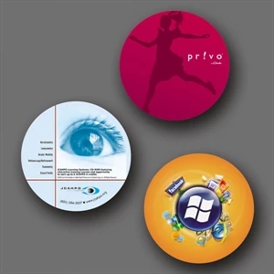 Origin'l Fabric (r) - 4"dia.x1/16"-heavy Duty Fabric Surface Coaster-5-day; Rush: 24 Hour,1,2,or 3-day