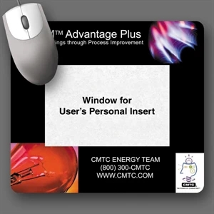 Frame-it Flex (r) - 8"x9"x1/16"-heavy Duty Windo With Photo Mouse Pad-5-day; Rush: 24 Hour,1,2,or 3-day