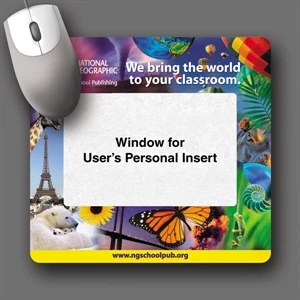 Frame-it Flex (r) - 7.5"x8"x1/8"-heavy Duty Windo With Photo Mouse Pad-5-day; Rush: 24 Hour,1,2,or 3-day