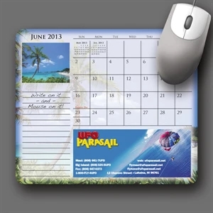 Mousepaper (r) - Recycled Note Paper (landscape) Mouse Pad - 5-day Std; Rush: 3-day