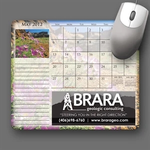 Mousepaper (r) - Recycled Note Paper (landscape) Mouse Pad - 5-day Std; Rush: 3-day