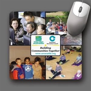 Vynex (r) Heavy Duty - 7.5"x8"x3/16"-hard Surface Mouse Pad-5-day; Rush: 24 Hour,1,2,or 3-day
