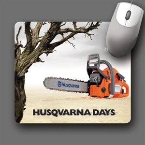 Vynex (r) Heavy Duty - 7"x8"x3/16"-hard Surface Mouse Pad - 5-day Std.; Rush: 1-day/24 Hour, 2-day Or 3-day