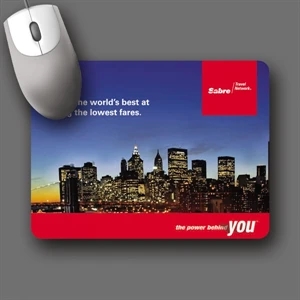 Vynex (r) Heavy Duty - 6"x8"x1/16"-hard Surface Mouse Pad - 5-day Std.; Rush: 1-day/24 Hour, 2-day Or 3-day