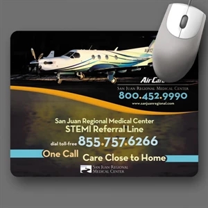Vynex (r) Heavy Duty - 7"x9"x1/16"-hard Surface Mouse Pad - 5-day Std.; Rush: 1-day/24 Hour, 2-day Or 3-day