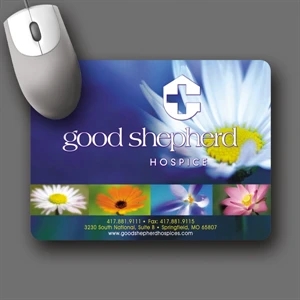 Vynex (r) Heavy Duty - 6"x8"x1/8"-hard Surface Mouse Pad - 5-day Std.; Rush: 1-day/24 Hour, 2-day Or 3-day