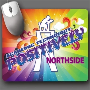 Vynex (r) Heavy Duty - 8"x9.5"x1/8"-hard Surface Mouse Pad-5-day; Rush: 24 Hour,1,2,or 3-day