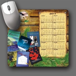 Peel & Place (r) - 7.5"x8"x.015"-ultra Thin, Hard Surface Mouse Pad-5-day; Rush: 24 Hour,1,2,or 3-day