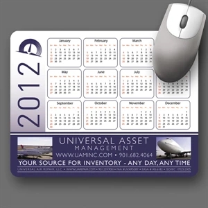 Peel & Place (r) - 7"x9"x.015"-ultra Thin, Hard Surface Mouse Pad-5-day; Rush: 24 Hour,1,2,or 3-day