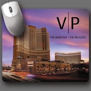 Barely There (tm) - 8"x9.5"x.020"-ultra Thin, Hard Surface Mouse Pad-5-day; Rush: 24 Hour,1,2,or 3-day