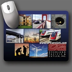 Barely There (tm) - 7"x9"x.020"-ultra Thin, Hard Surface Mouse Pad-5-day; Rush: 24 Hour,1,2,or 3-day