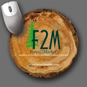 Barely There (tm) - 8"dia.x.020"-ultra Thin, Hard Surface Mouse Pad-5-day; Rush: 24 Hour,1,2,or 3-day