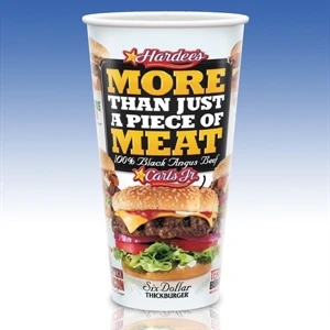 Heavy Duty Paper Cold Cup-32 Oz.-full Color- 5-day Std; Rush: 2,3,or 4-day