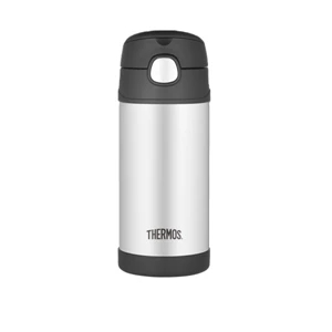 Funtainer (tm) - Stainless Steel Bottle Keeps Cold For 12 Hours. Available May 2012