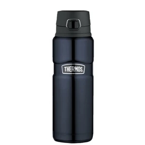 The Stainless King (tm) - Midnight Blue Direct Drink Bottle. 24 Oz/710 Ml. Available May 2012