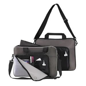 600D Poly 15" Padded Notebook Briefcase