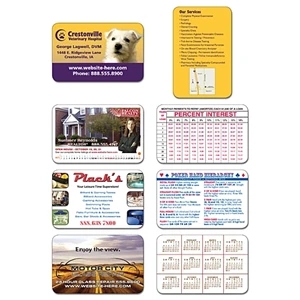 Uv-coated (1s) Wallet Card - 3.5 X 2.25 (2-sided) - 10 Pt. Keep Your Message Handy!