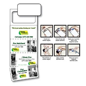 Skinny Mini (tm) - Coupons - Custom 3 Coupons (3.5x9). Personalize With Your Business Card