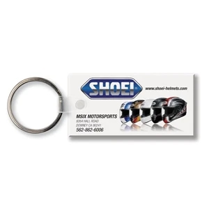 Sof-color (tm) Economy - Key Tag - Large Rectangle - Full Color. Durable, Digital Four Color Process