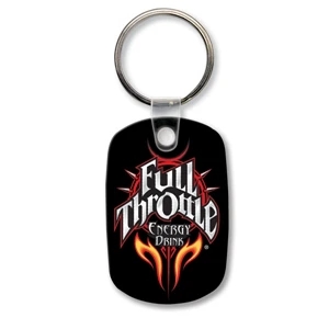 Sof-touch (tm) - Key Tag - Standard Oval - Spot Color. Flexible; 17 Product Colors; Spot Color Screen