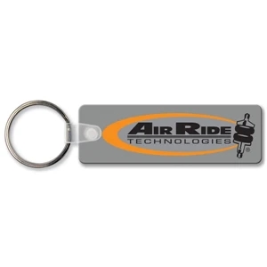 Sof-touch (r) - Key Tag - Rectangle - Spot Color. Flexible; 17 Product Colors; Spot Color Screen