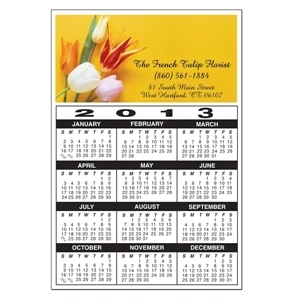 Magnet 20 Mil - 3 Day Rectangle - Full Color. Digital Four Color Process Print