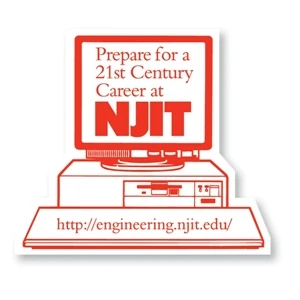 20 Mil - Magnet - Computer Monitor - Full Color. Digital 4-color Process Print; Stock 20 Mil