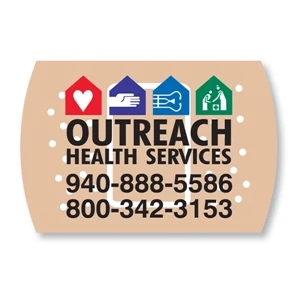20 Mil - Magnet Bandage. Digital Four Color Process Print; Stock 20 Mil; 30 & 50 Mil Product