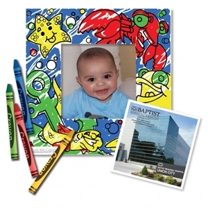 Picture Me Coloring (r) - Magnet - Coloring Picture Frame. Digital Four Color Process Print; Size 6 X 6