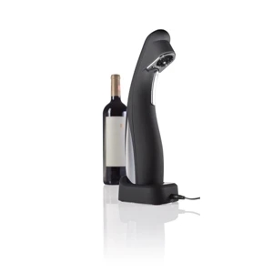 Brookstone (r) - Automatic One-touch Wine Bottle Opener With Built-in Foil Cutter