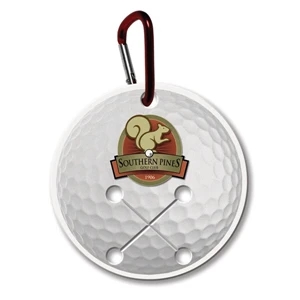 Golf Towel Holder - Round - Full Color